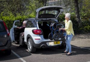 Power-Push Gravity-Lite Wheelchair