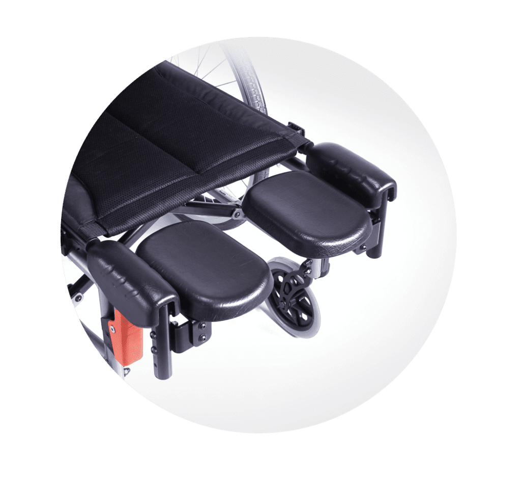 Lightweight Manual Folding Wheelchair Hire (18st) Competitive Weekly