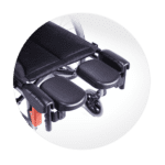 lightweight manual wheelchair with stump support